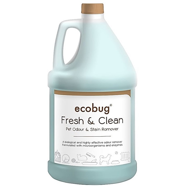Ecobug High-Performance Antibacterial Pet Odor Remover (3.78 liters / 1 gallon)