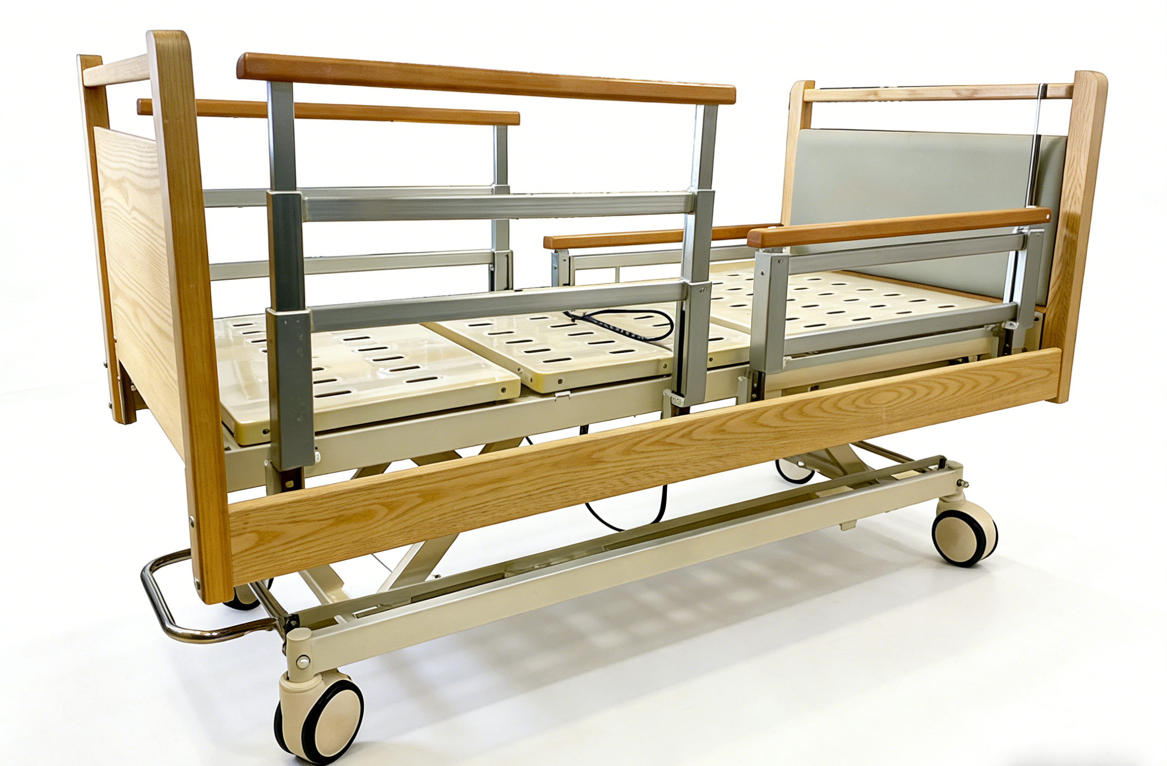 [Danish LINAK Motor] 3-Function Electric Nursing Bed