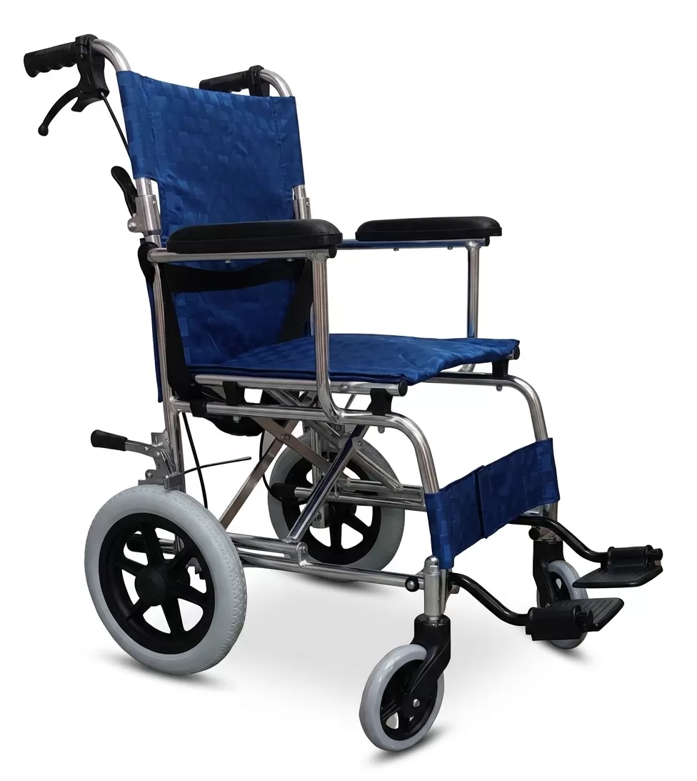 Prozone Aluminum Wheelchair (Model : PZFS805LABJ-BL)