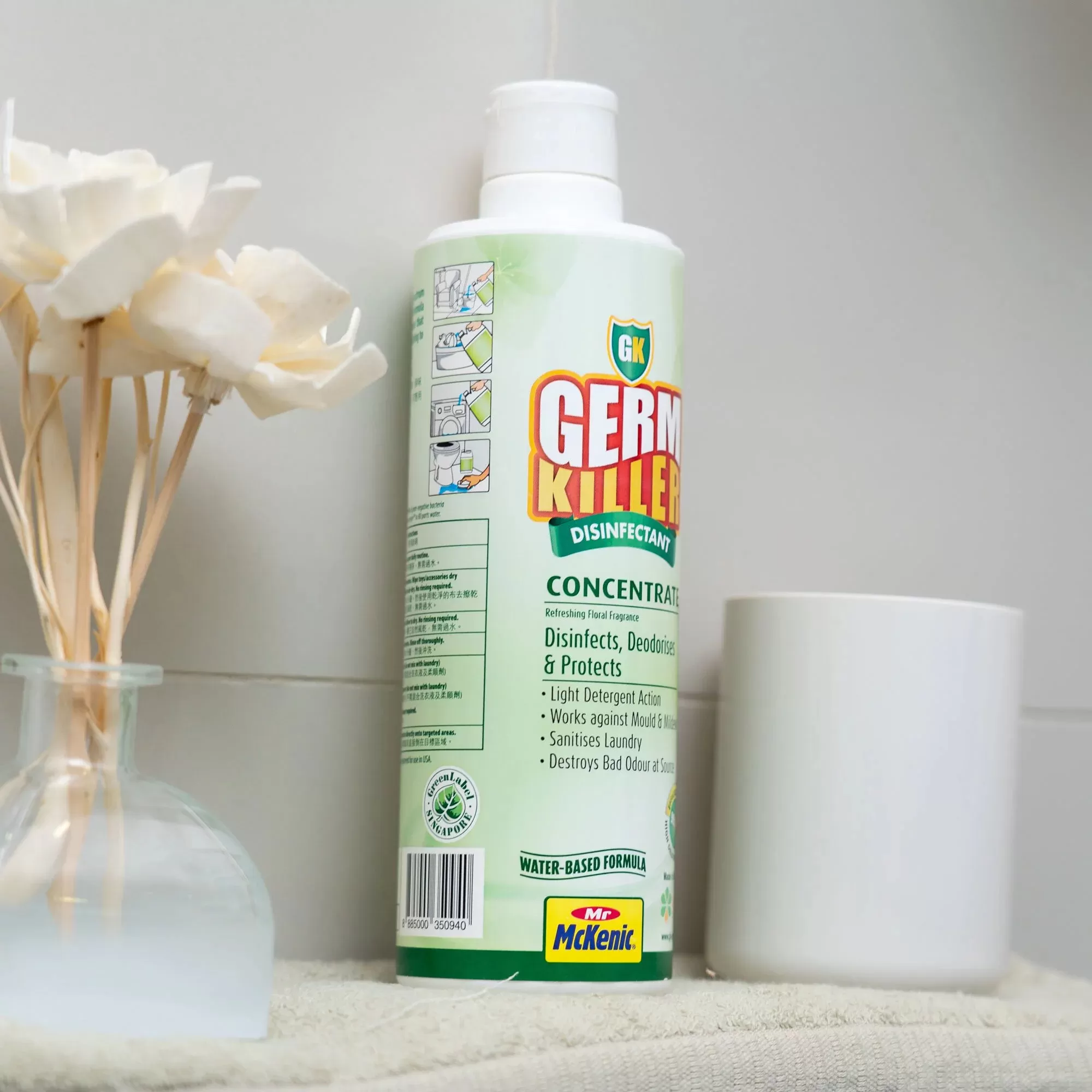 Germ Killer Jingkel&igrave;&reg; Disinfectant: Antibacterial Cleaning Concentrate, 500 ml